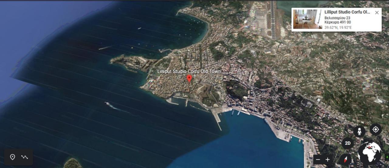 Lilliput Studio Corfu Old Town Екстер'єр фото